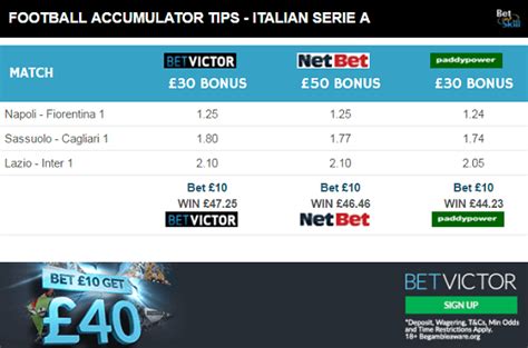 weekend football accumulator tips